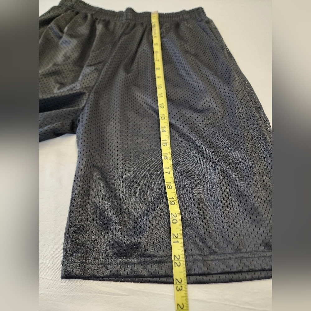 Hill Men's Black Athletic Basketball Jersey Shorts, sz XL - Picture 6 of 10